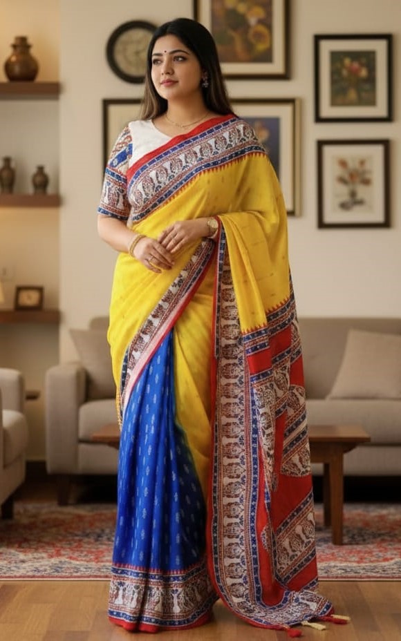 Boishakhi Sharee Collection With Blouse Piece